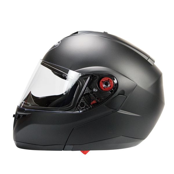ZOAN OPTIMUS SV MODULAR HELMET MATTE BLACK SINGLE LENS