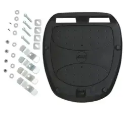 GIVI Z113C2 Adapter Plate and Fitting Kit to Mount a Monolock Trunk to a Flat Luggage Rack