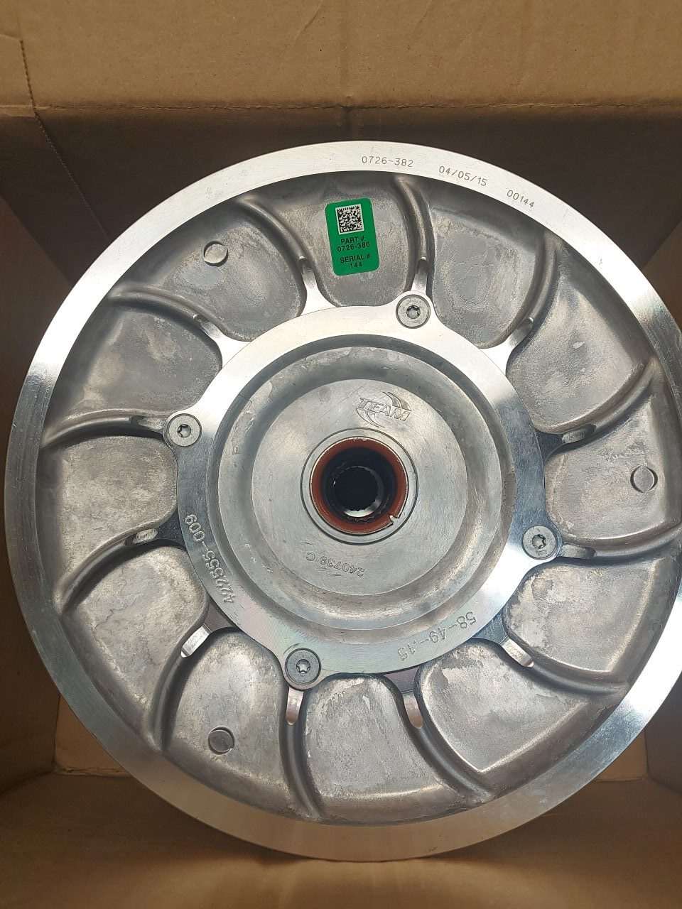 2016 - 2017 Arctic Cat ZR, ZF, Pantera 7000 Secondary Clutch ( for parts only) - Image 5