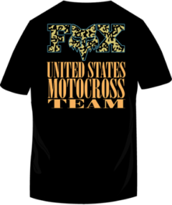 W US MOTOCROSS TEAM SS TEE [L]