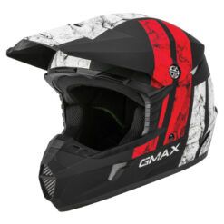 MX46 DOM MT BK/WHT/RD MD