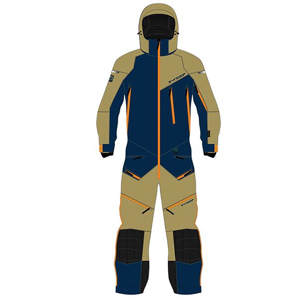 SWEEP MEN'S LIGHT TUNDRA MONOSUIT