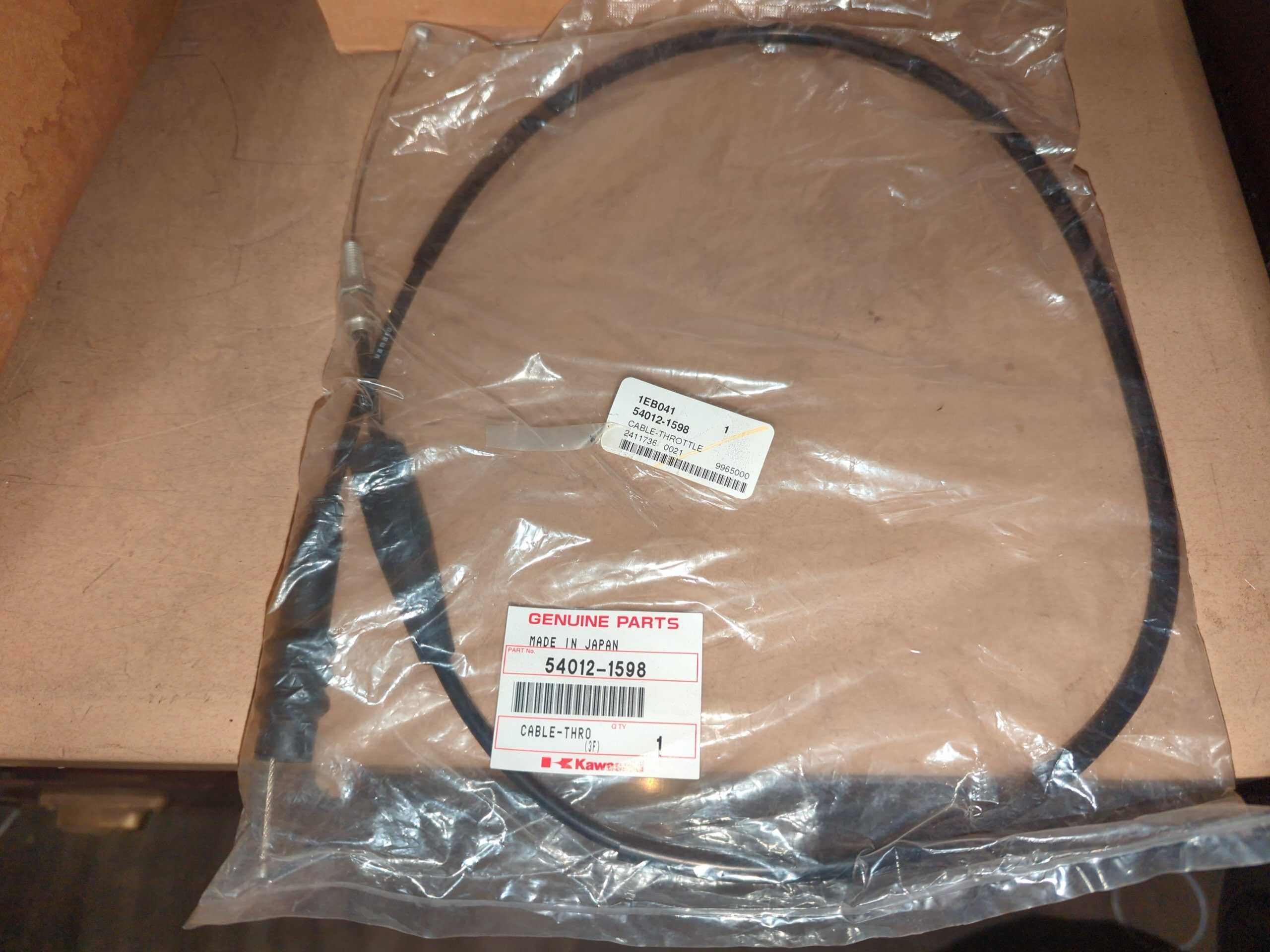 1999 2003 Kawasaki KX125,KX250 CABLE-THROTTLE