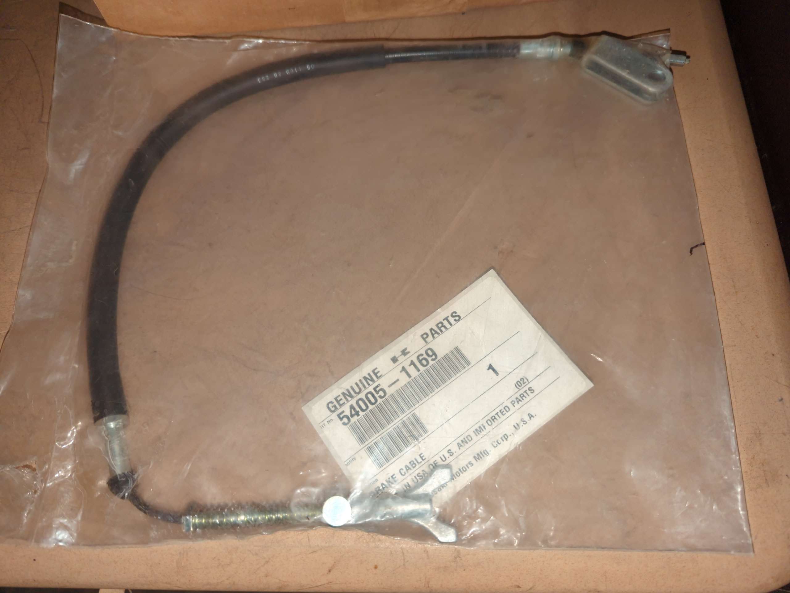1993 - 1999 Kawasaki KLF400 4X4,BAYOU 400 4X4 CABLE-BRAKE,FOOT