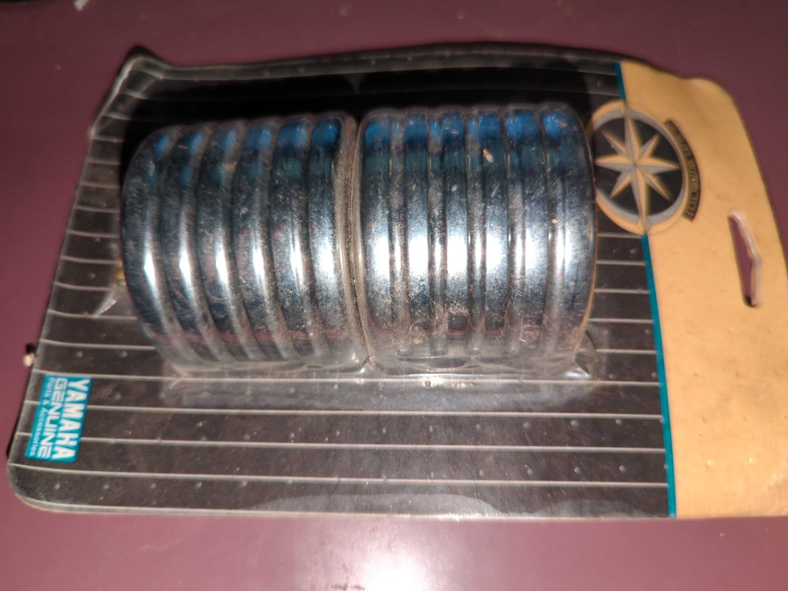 Yamaha Road Star BILLET FRONT AXLE BOLT COVERS