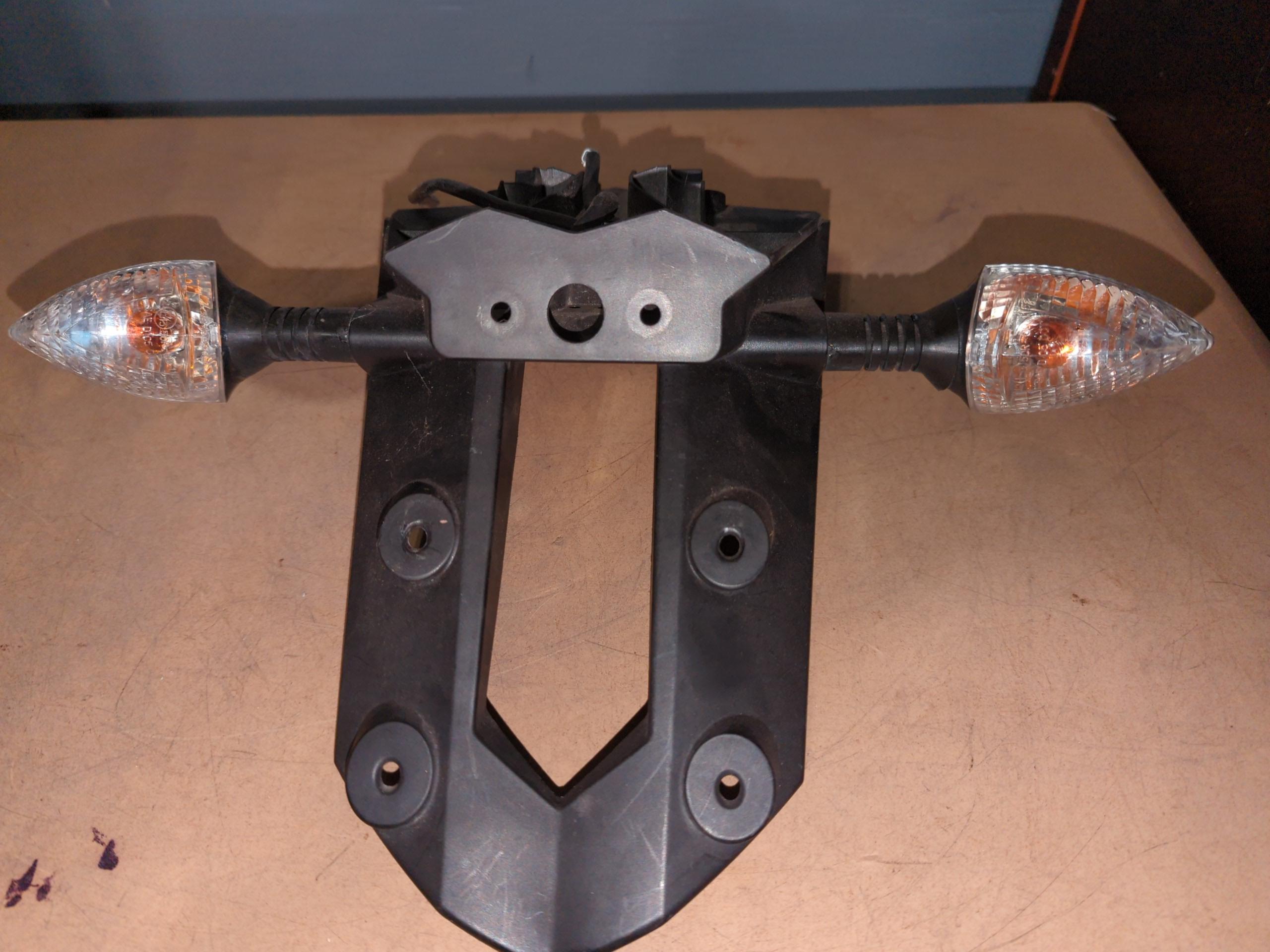 2005 - 2008 KTM Super Duke 990 Numb.Plate Carrier With Lights