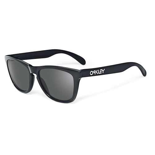 Frogskins Polished Black w/ Grey