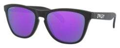 Frogskins Matte Black w/ PRIZM Violet