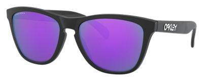 Frogskins Matte Black w/ PRIZM Violet