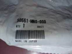 Alternative view of 1987 - 2007 Honda VT600,VT750D,VF750,VTX1300 MAIN STEP RUBBER Foot Peg