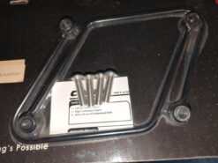 COBRA Black Saddlebag Support Brackets - 02-6111B For Honda VT750 Shadow - Image 2