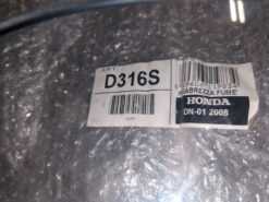 Alternative view of 2008 Honda DN-01 GIVI Spoiler Windscreen