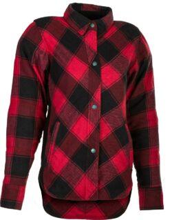 Highway 21 Women’s Rogue Riding Flannel Red/Black SM