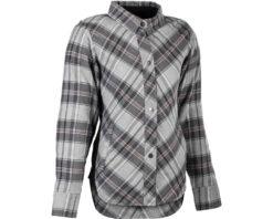 Highway 21 Women's Rogue Flannel Pink/Grey Size Small