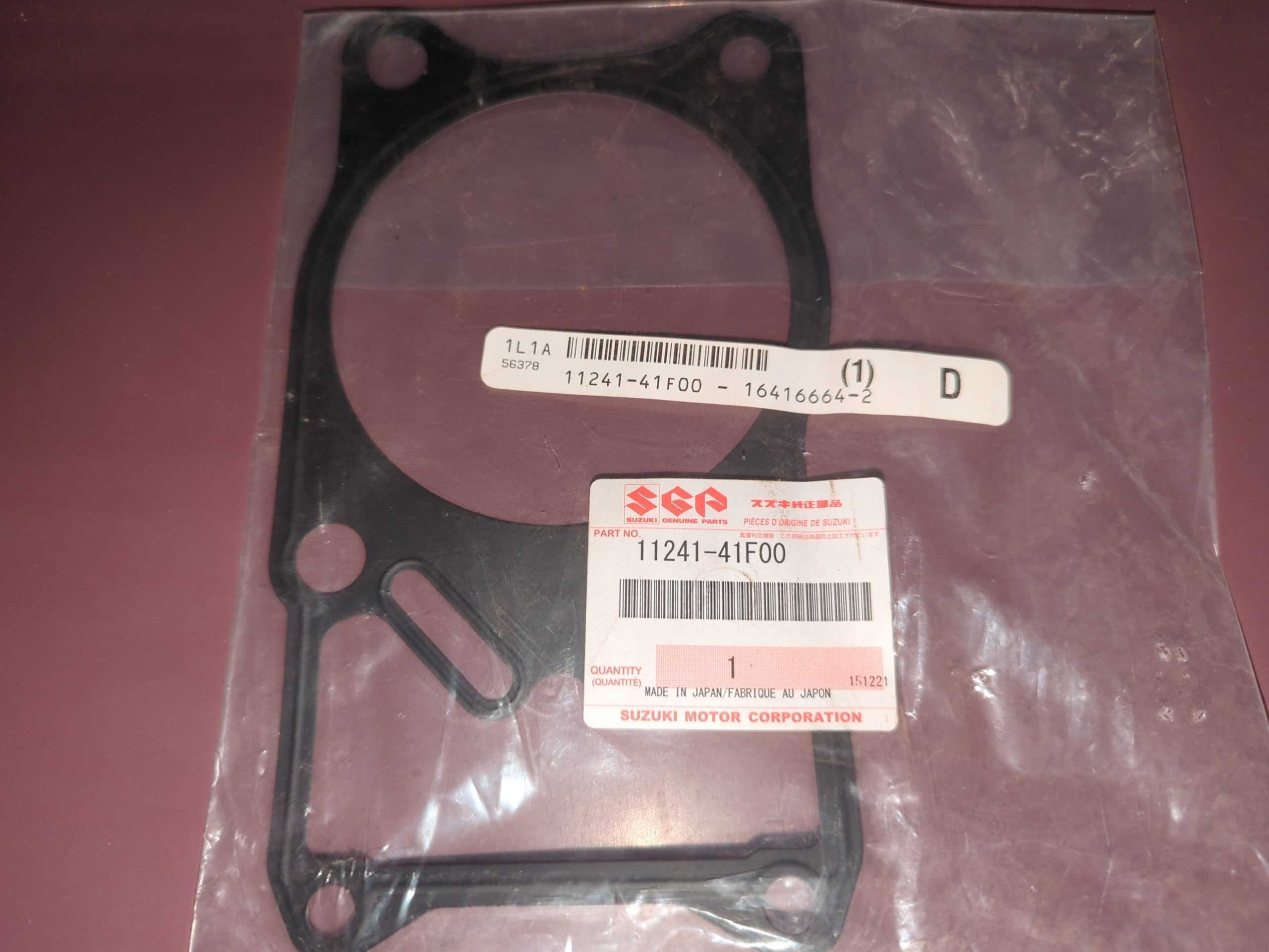 2001 - 2009 Suzuki VL800,VZ800,SV1000 GASKET, CYLINDER