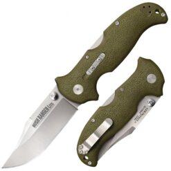 Cold Steel Bush Ranger Lite Folding Knife, GFN Green, CS21A