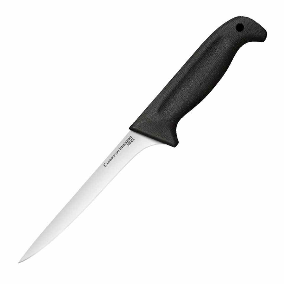 Cold Steel Commercial Series Filet Knife, 4116 Steel, Secure-Ex Sheath, CS20VF6SZ