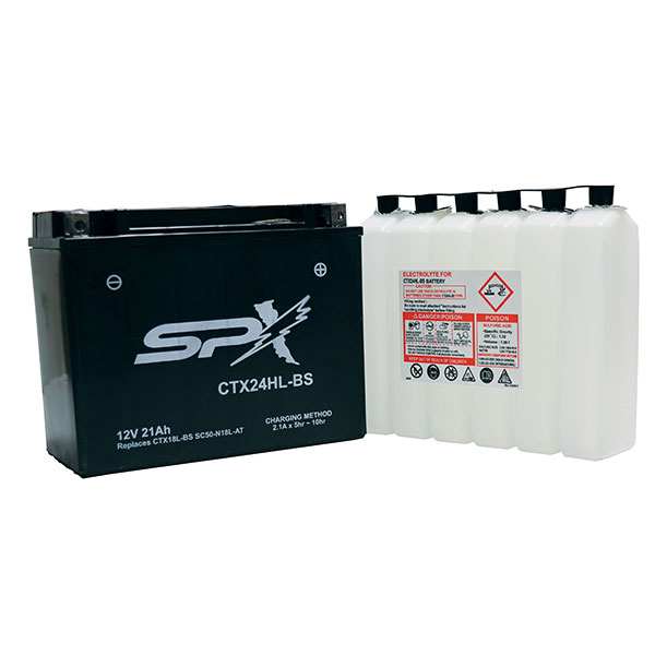 SPX HIGH PERFORMANCE BATTERY & ACID ARCTIC CAT YTX24HL-BS
