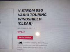 2012 - 2016 SUZUKI V-STROM 650/1000 Windshield - Image 3
