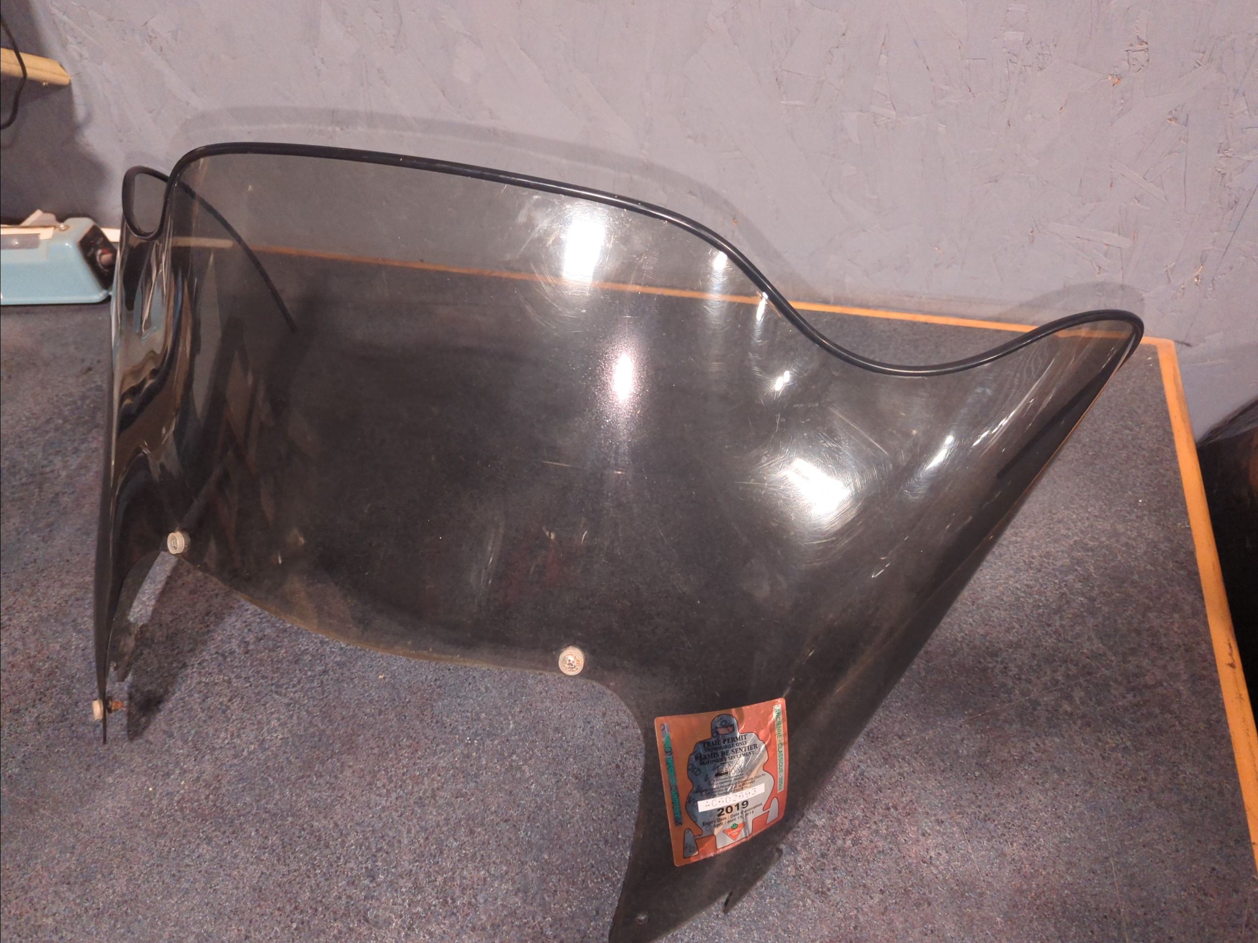 2000 - 2008 Arctic Cat 13" Low Smoke Windshield - Image 2
