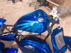 1999 Kawasaki Vulcan Nomad Complete Custom Fenders Cargo Boxes And Gas Tank - Image 11