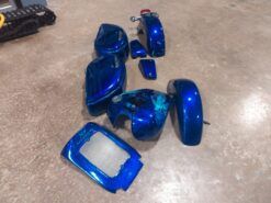 1999 Kawasaki Vulcan Nomad Complete Custom Fenders Cargo Boxes And Gas Tank - Image 4