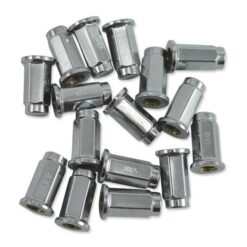 LUG NUT 12MMX1.25 FLAT 16PK