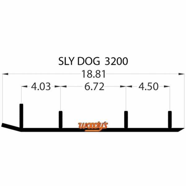 PRO LTE CARBIDE SLY DOG 4'' PR