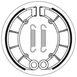 SBS BRAKE SHOES 2027