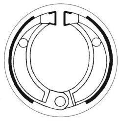 SBS BRAKE SHOES 2043