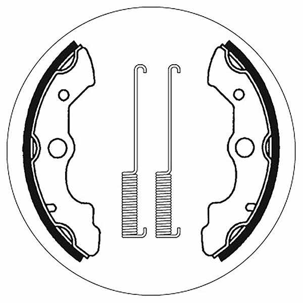 SBS BRAKE SHOES 2045