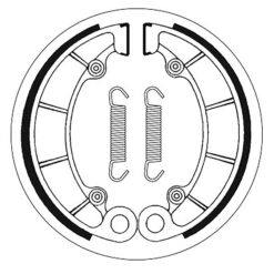 SBS BRAKE SHOES 2046