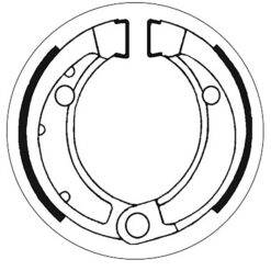 SBS BRAKE SHOES 2048