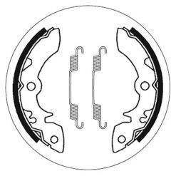 SBS BRAKE SHOES 2051