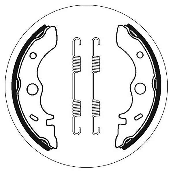 SBS BRAKE SHOES 2054
