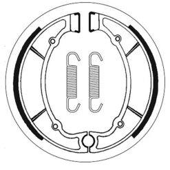 SBS BRAKE SHOES 2064