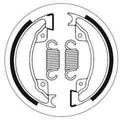 SBS BRAKE SHOES 2077