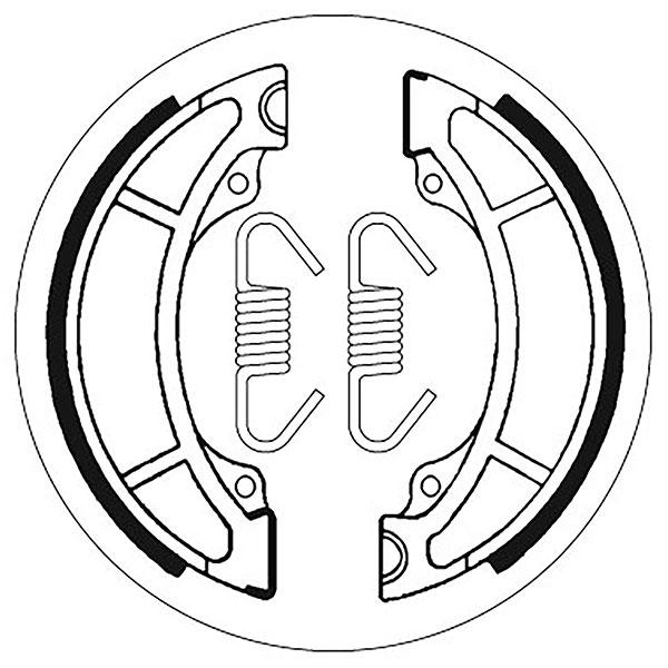 SBS BRAKE SHOES 2108