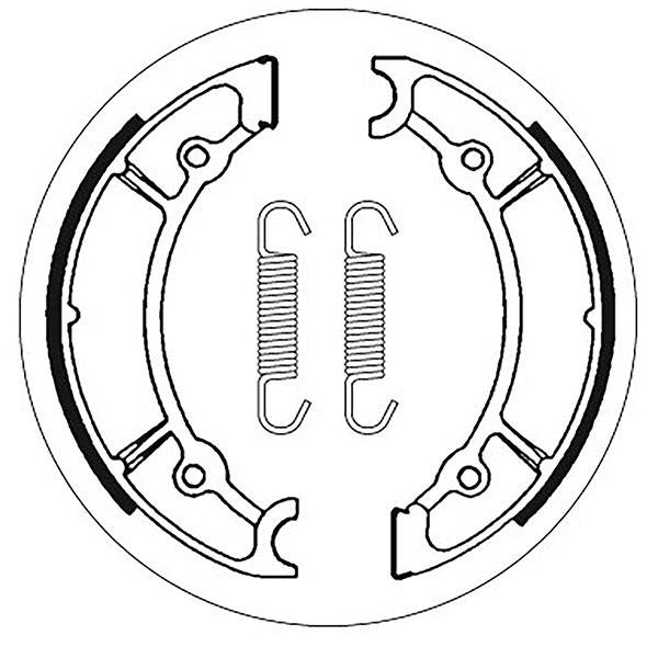 SBS BRAKE SHOES 2113