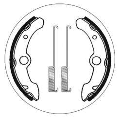 SBS BRAKE SHOES 2114