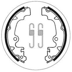 SBS BRAKE SHOES 2177