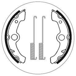 SBS BRAKE SHOES 2178
