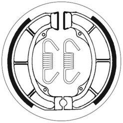 SBS BRAKE SHOES 2181