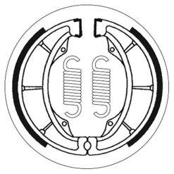 SBS BRAKE SHOES 2183