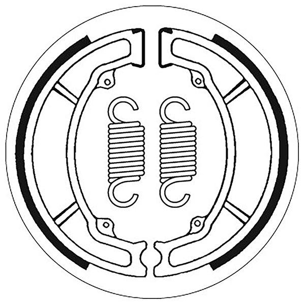 SBS BRAKE SHOES 2189
