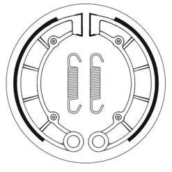 SBS BRAKE SHOES 2197