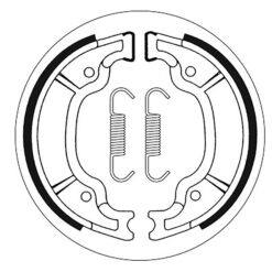 SBS BRAKE SHOES 2199