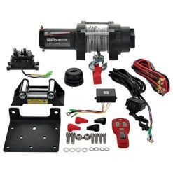 ALL BALLS 3500LB 4-BOLT WINCH