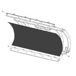 KFI 60'' POLY REPLACEMNT BLADE