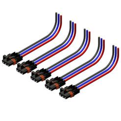 KFI POLARIS 3 PIN HARNESS 5-PK